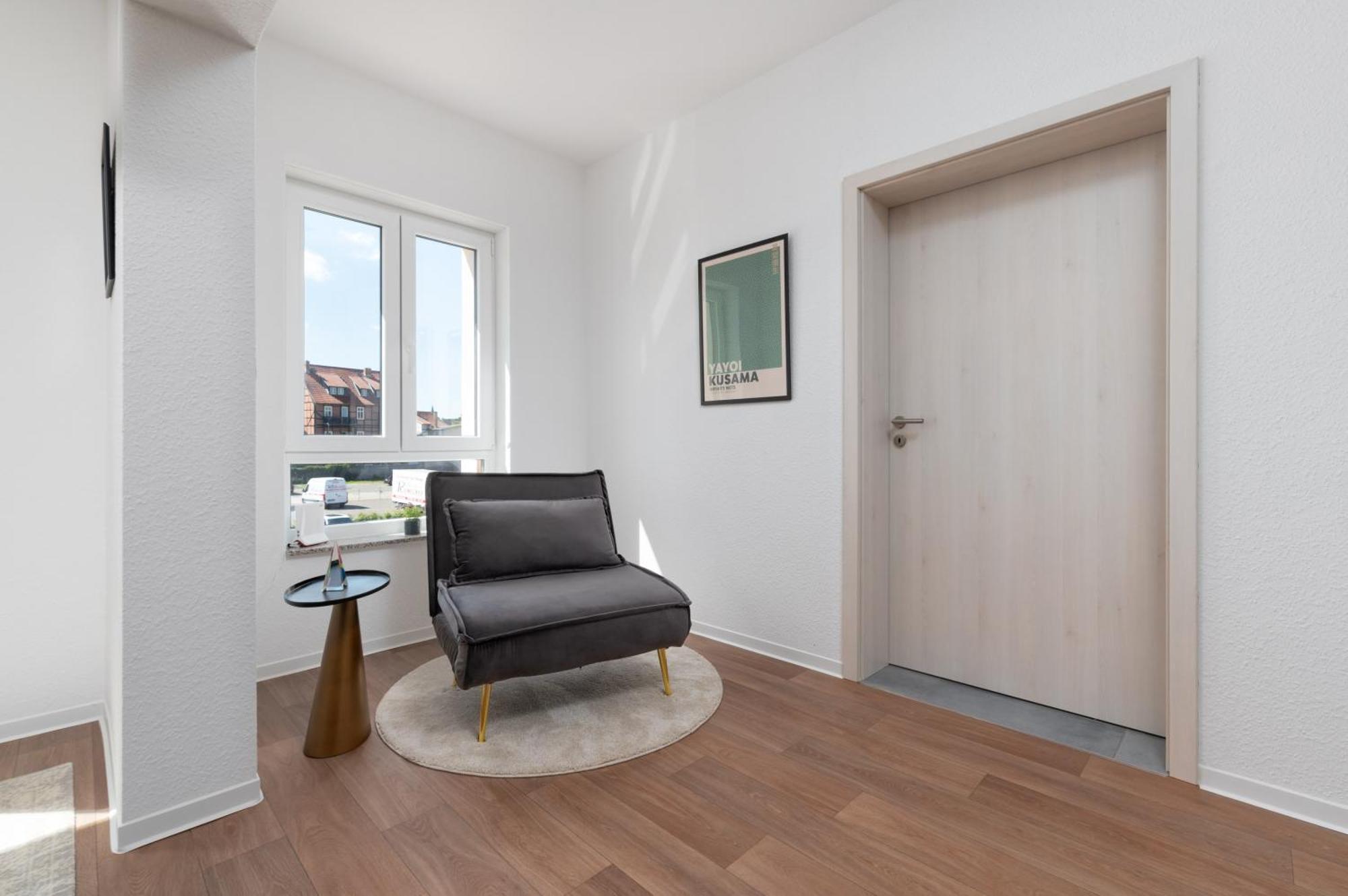 Design-Wohnung, Altstadt, Parkplatz, Netflix Quedlinburg Eksteriør billede
